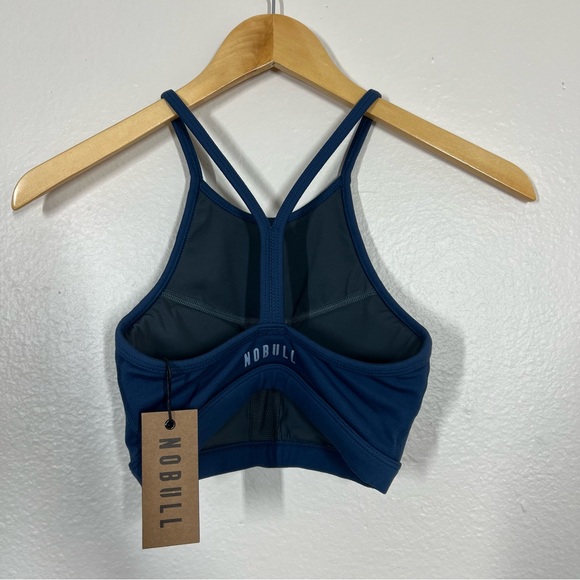 Nobull Blue Halter Sports Bra - Picture 6 of 9